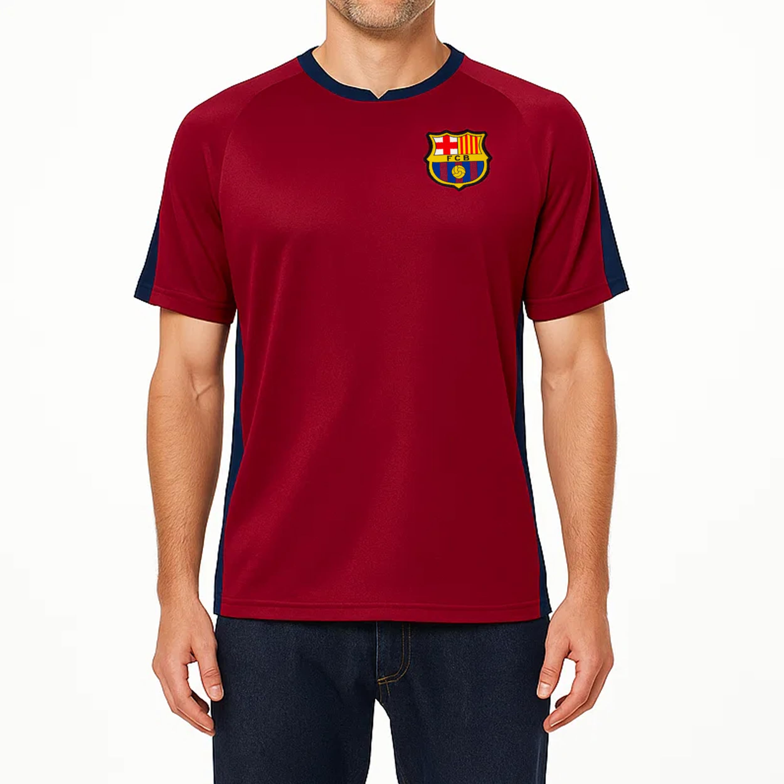 Officially Licensed FC Barcelona Game Day Shirt - Unisex Adult