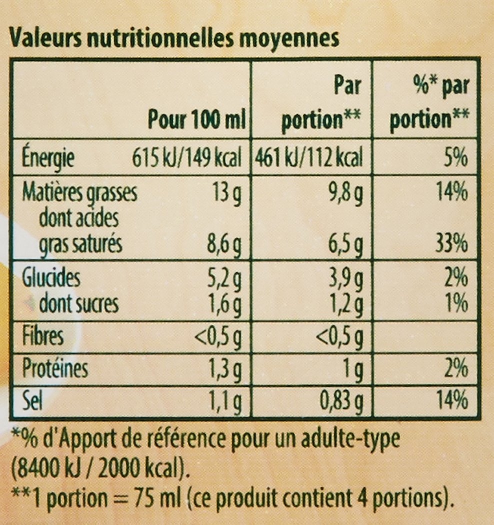 Knorr Sauce Hollandaise au Jus de Citron 30 cl