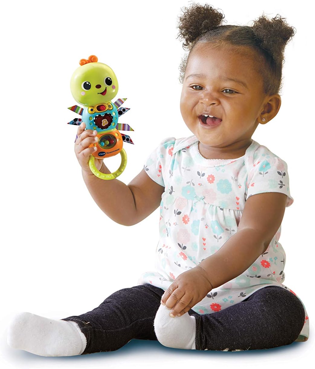 VTech 80-527804 Caterpillar Rattle Baby Toy
