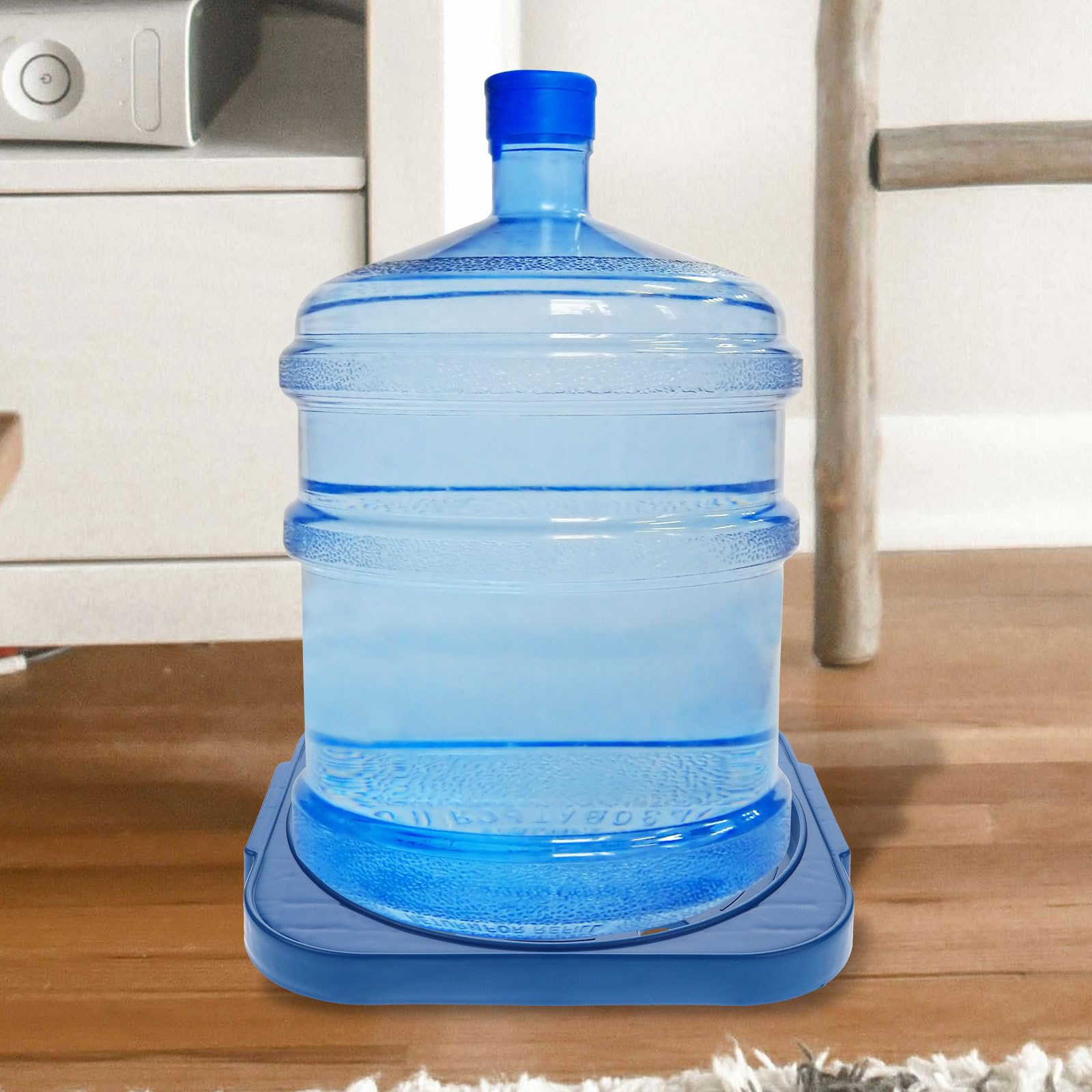 Bewegliche Gasflaschenständer mit Stabiler Tragfähigkeit aus Edelstahl und Pp Gasflasche 11kg Halter und Rollen für Küche und Garten
