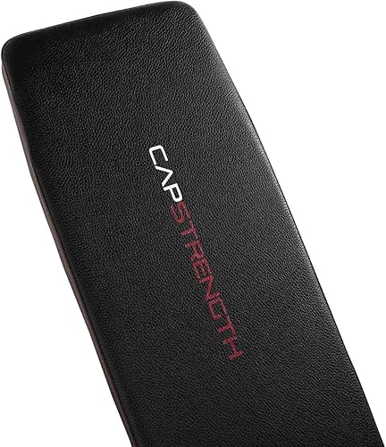 Miniatura 8 de Banco de pesas ajustable con gorra, entrenamiento de cuerpo completo, entrenamiento de fuerza, prensa de banco y banco de pesas multifuncional,