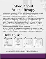 Vista 3 de NOW Essential Oils, Ultrasonic USB Aromatherapy Oil Diffuser, Extremely Quiet, Heat Free, and Easy to Clean, Color Changing LED Diffuser