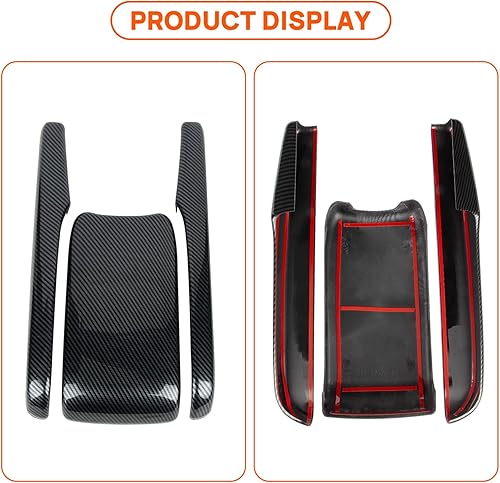 Miniatura 4 de Civic - Funda para reposabrazos de 10ª generación, cubierta de caja de consola de automóvil, tapa de caja de almacenamiento, cubierta de consola