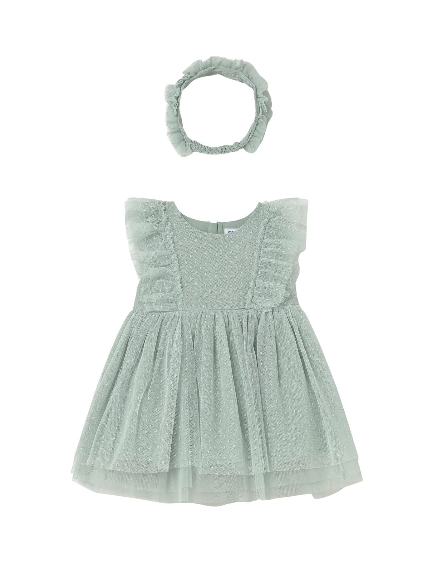 Mayoral Tüllkleid mit Haarband für Baby - Mädchen See
