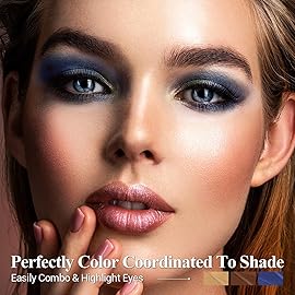 LUXAZA 3PCS Eyeshadow Stick,Pro Longwear Matte Eye Shadow Sticks Pencil Crayon-Denim