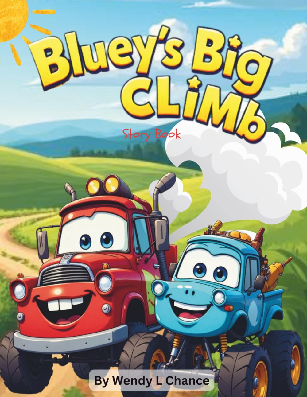 Bluey's Big Climb: Story Book