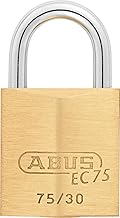 ABUS 26403 Brass Padlock with Reversible Key