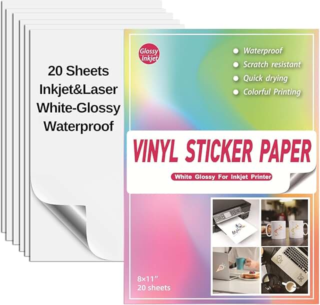 Amazon Peel And Stick Printer Paper