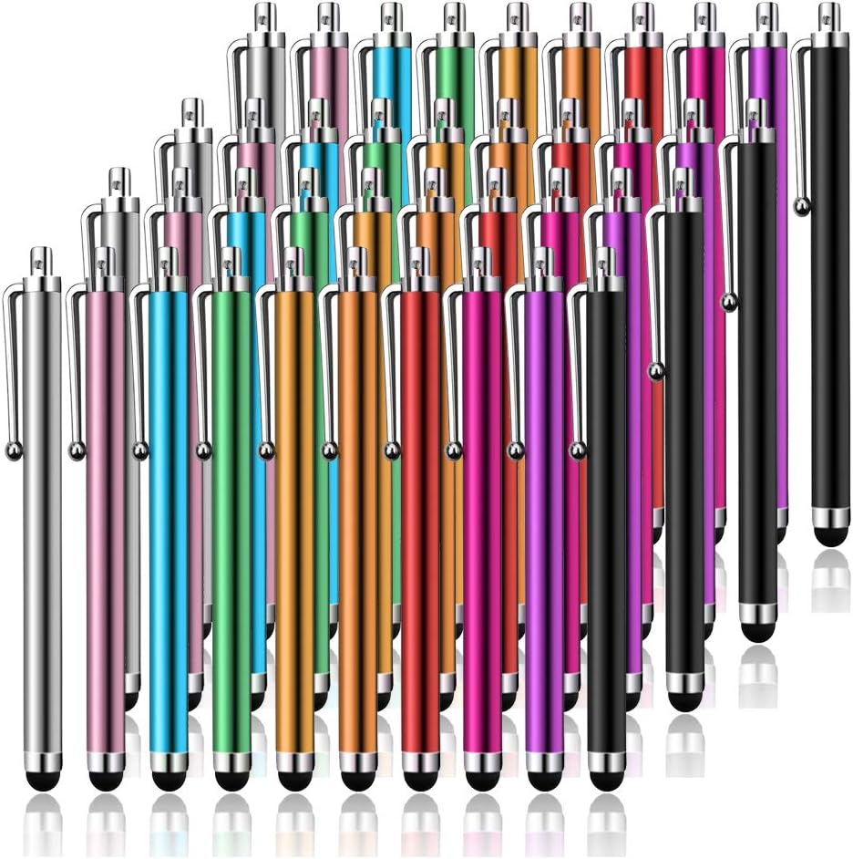 LIBERRWAY Stylus Pen 40 Pack for Universal Touch Screen Capacitive Stylus
