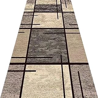 TAPISO Maya Tappeto Passatoia Corridoio Moderno Grigio Nero Macchiato Sottile 120 x 1450 cm