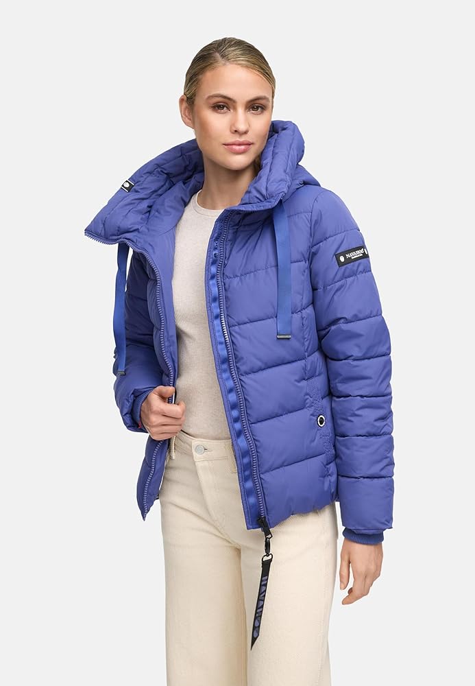 Giacca Trapuntata Navahoo Donna Con Cappuccio - Modello B348, Calda E Alla Moda - Foto 6