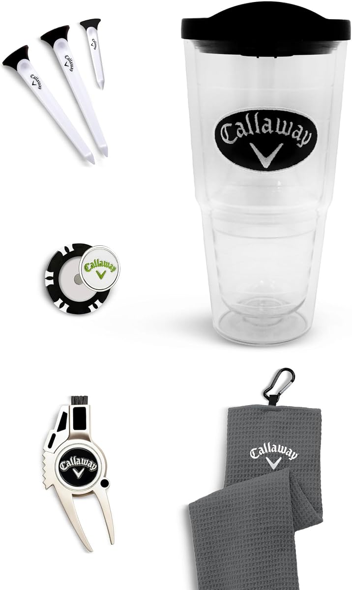Juego de regalo de vaso de golf de 24 oz transparente 24 oz
