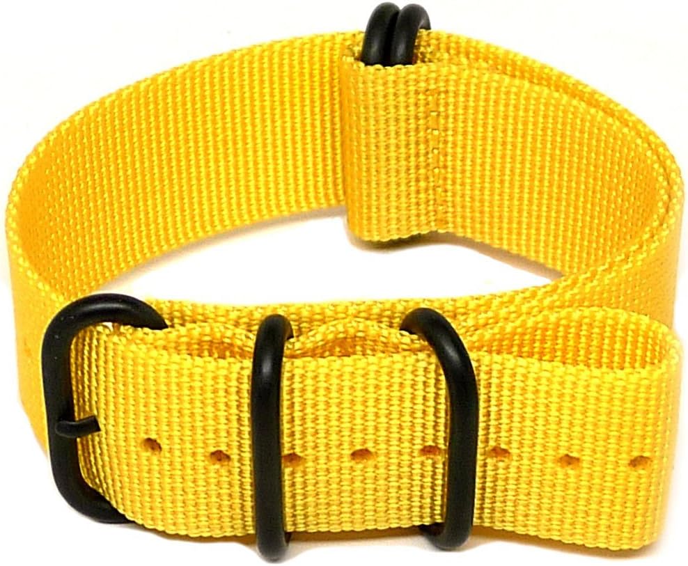 Da Luca Ballistic Nylon Military Watch Strap (PVD Buckle) 18mm 20mm 22mm 24mm 26mm
