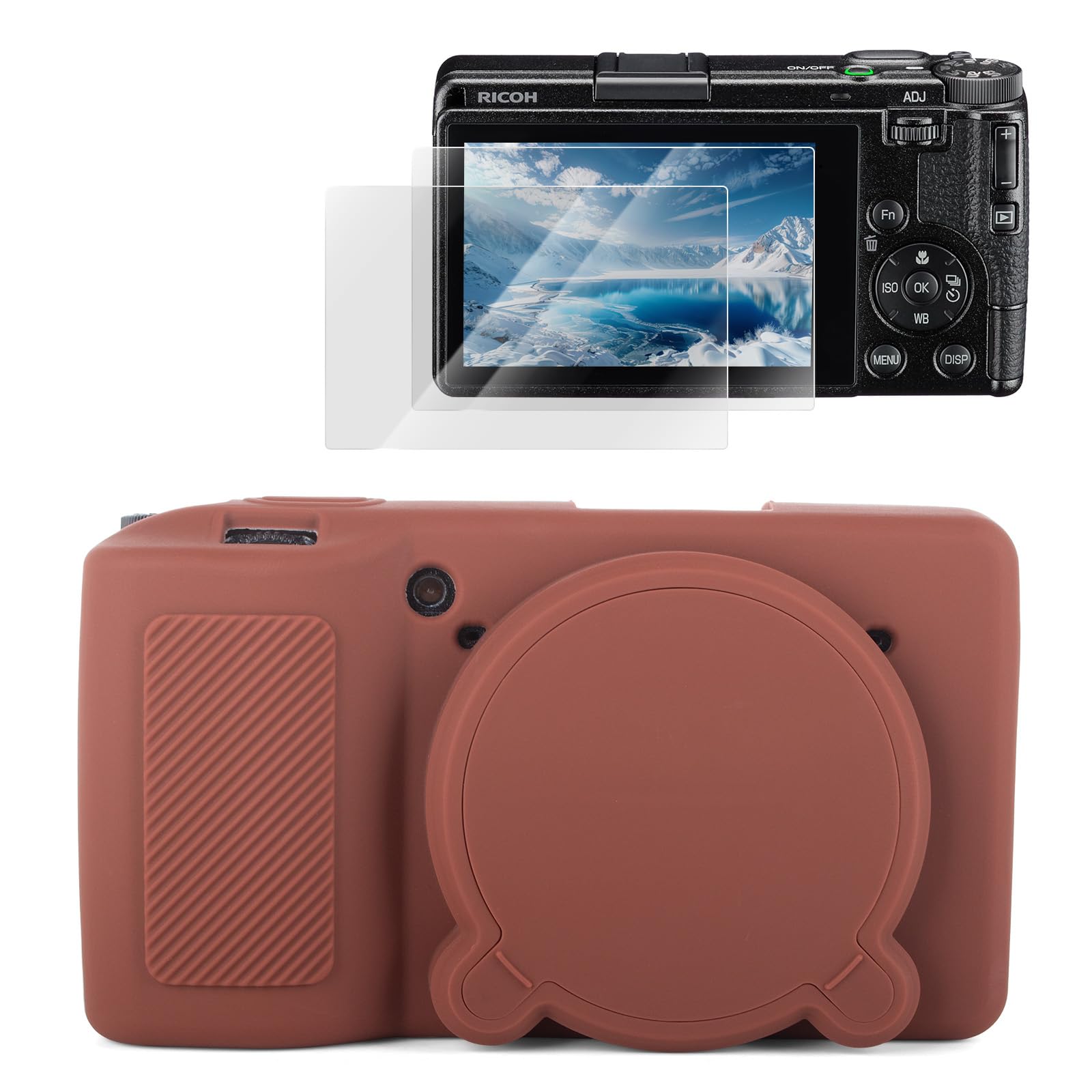 Amazon.co.jp: Rieibi リコー Ricoh GRIV 専用 シリコンカメラケース