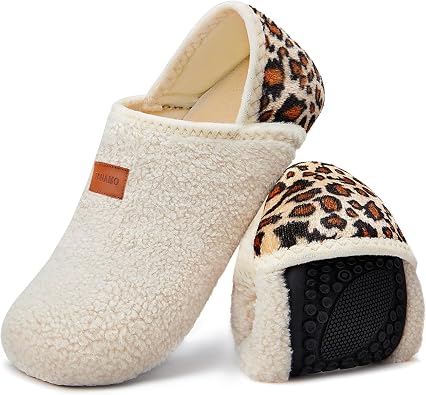 Tanamo House Slippers for Women Men Indoor Barefoot Slippers Socks Slip on House Shoes Cozy Comfy Slippers for Home Bedroom Travel Yoga