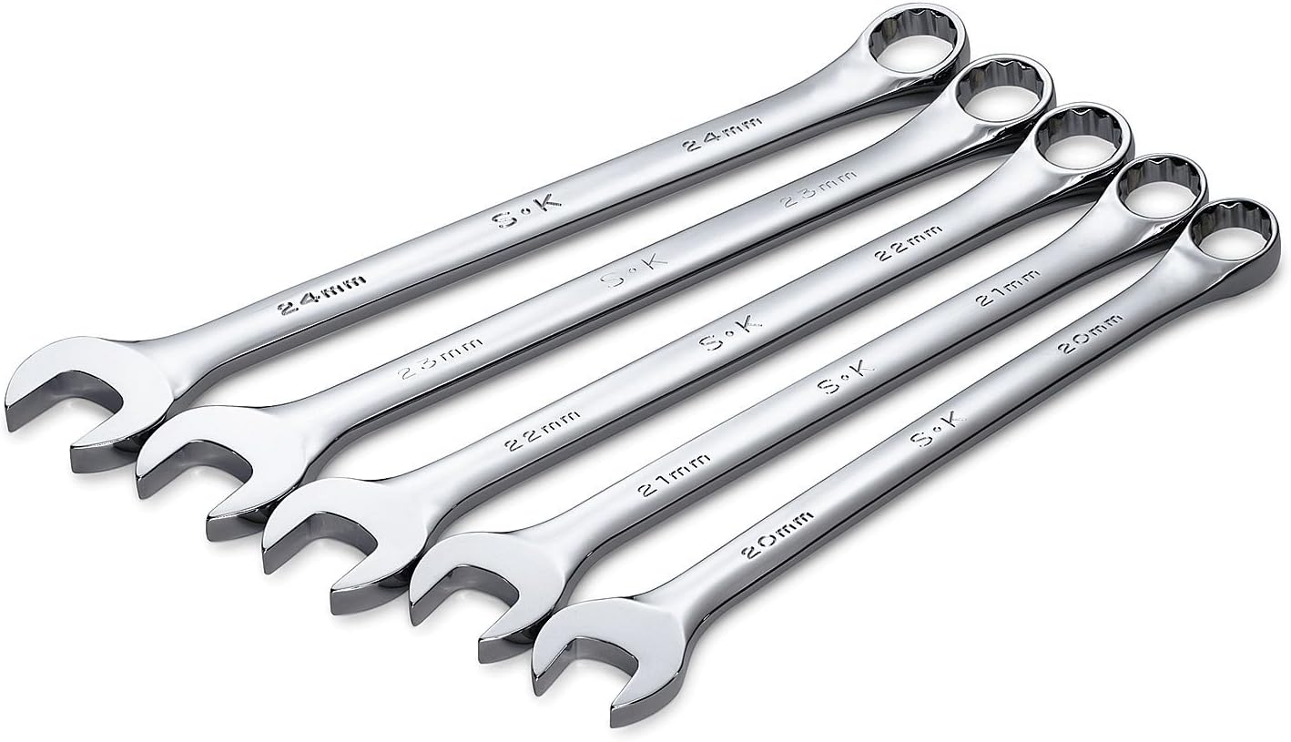 SK Professional Tools 86124 14Piece 6Point SAE Regular Combination