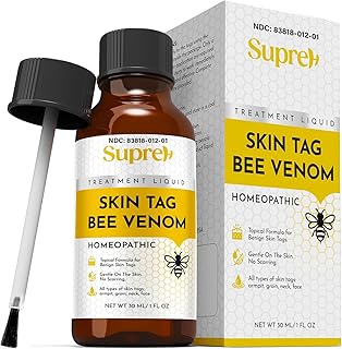 Bee Venom Skin Tag Remover: Homeopathic Skin Tag Removal with Thuja Occidentalis for Men and Women for Multiple Parts of Body 30