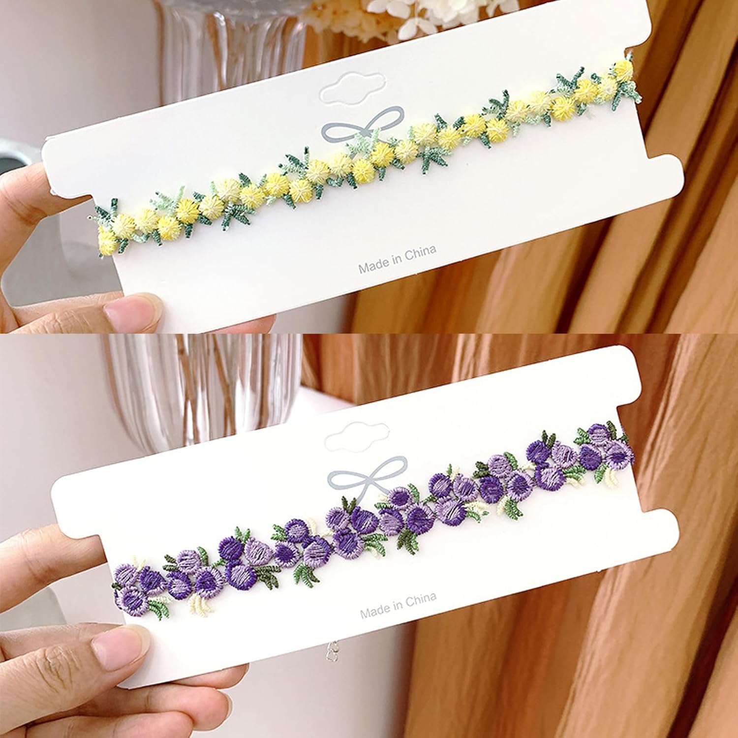 yfstyle ブラックチョーカーネックレスセット:調節可能なブラックベルベットチョーカー 女性用 ゴシックアクセサリー