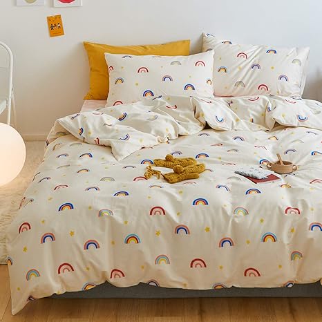 rainbow kids sheets