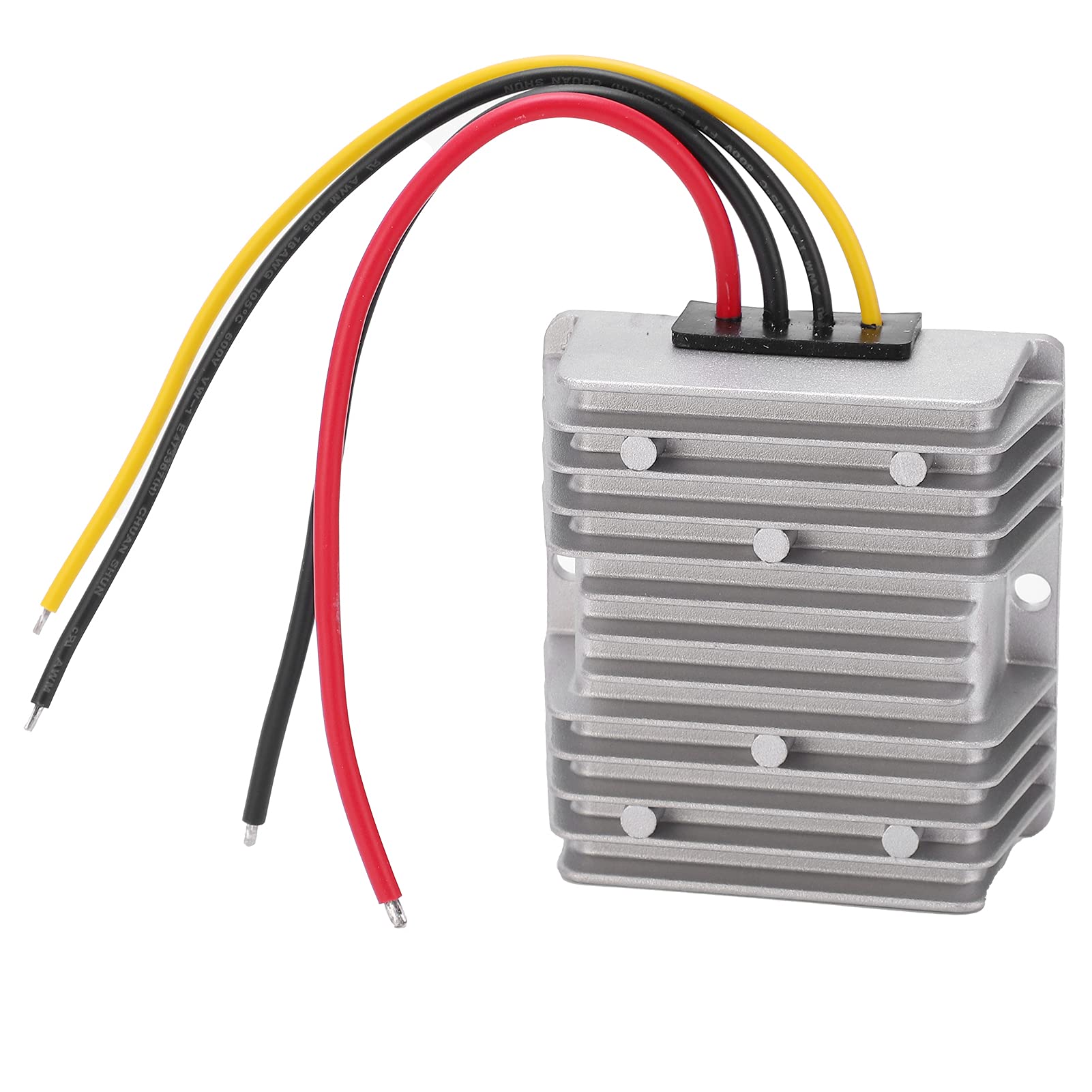 BYLSAGWHT High Efficiency DC to Voltage Converter 9?40V to 24V 145W Boost Transformer, Waterproof IP68, for Motors, Car Navigation, LED Strips