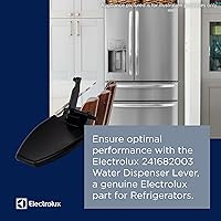 Vista 4 de Electrolux 241682003 - Palanca dispensadora de agua para refrigeradores, color negro