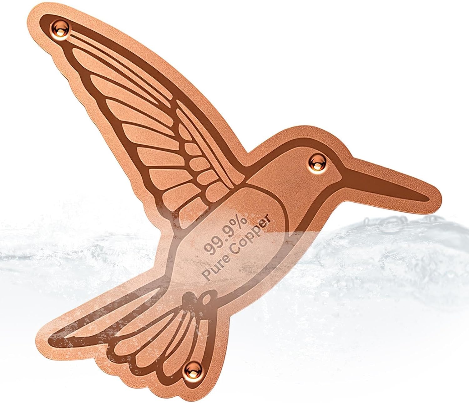 Copper for Bird Bath Safe Cleaning Portable Dish Bowl