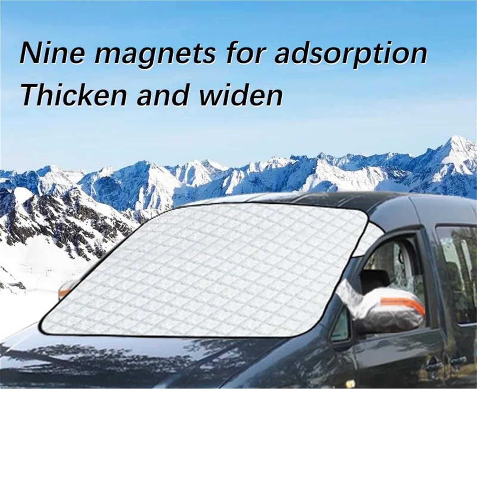 Auto-Außenzubehör Auto-Schneeschutz Für Die Windschutzscheibe, Wasserdicht, EIS- Und Frost-Sonnenschutz Für V&w Für Caddy