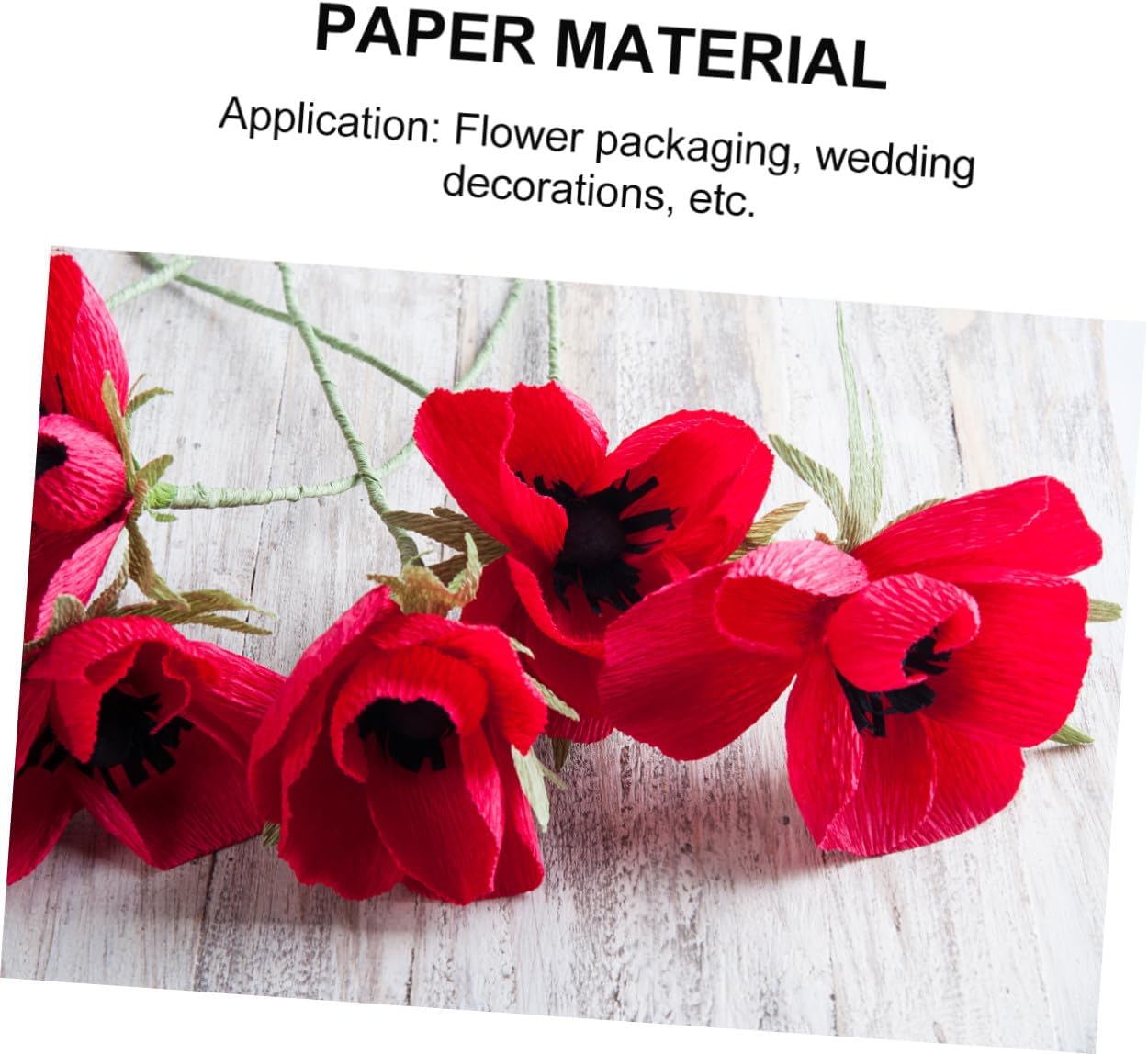 YARNOW 9 Pcs Crepe Paper Streamers Set for Party Decorations, DIY Colored Crepe Paper Rolls 4.5cm X 25m in Red, Gold, and Dark Green, Halloween and Christmas Craft Supplies