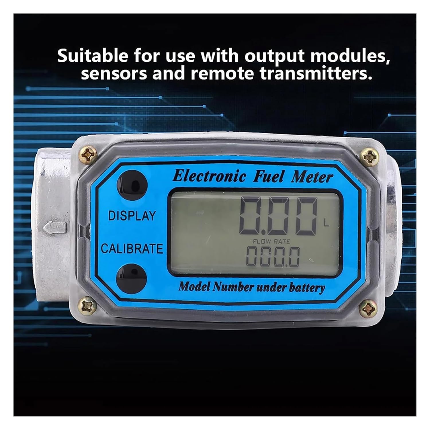 MEメータ | タービン流量計 | 株式会社オーバル デジタル燃料計メーター ミニデジタルタービン流量計燃料計 10‑200L 1 インチ NPT タービン流量計 そして安定性が高く(G