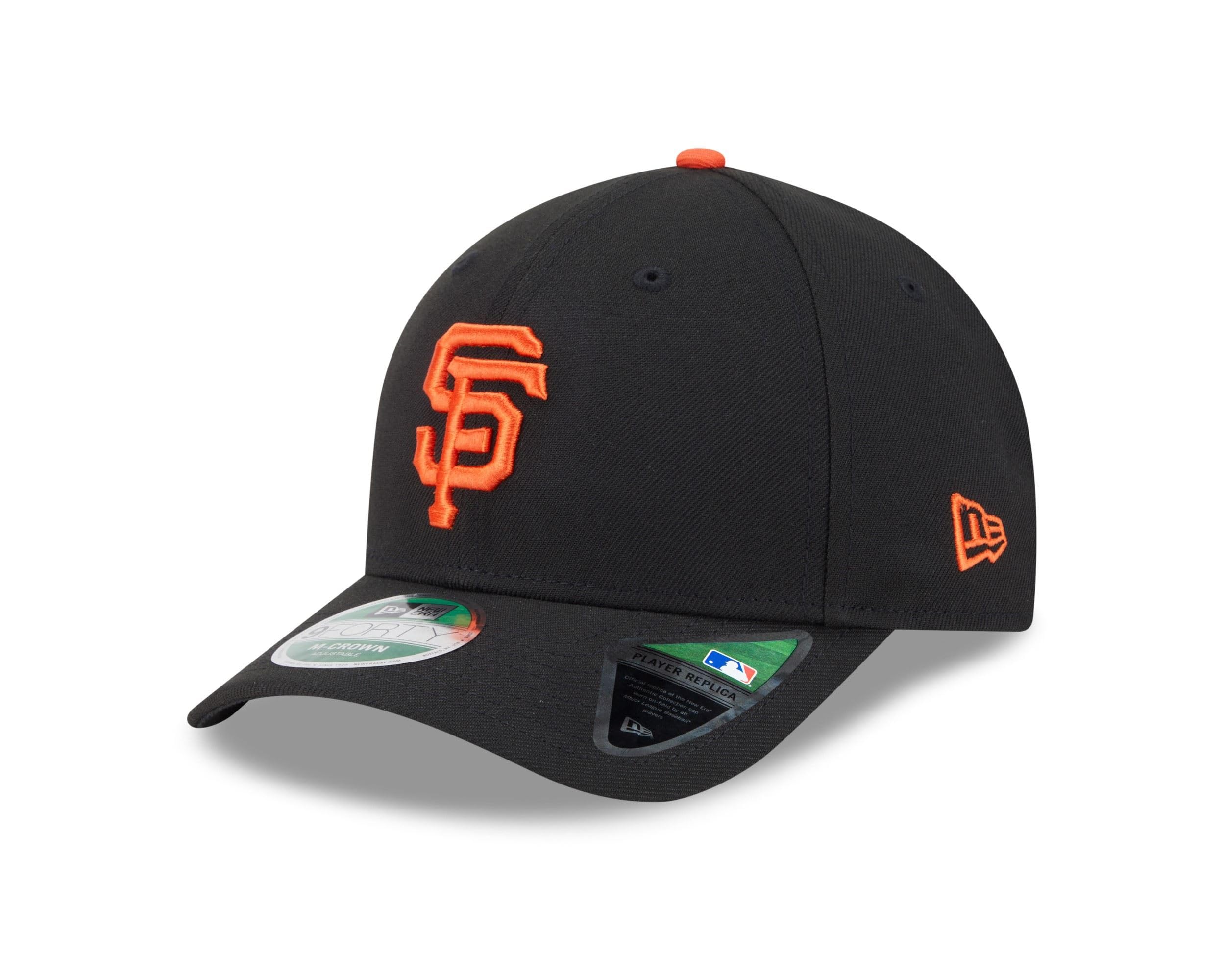 New Era San Francisco Giants MLB Player Replica 9Forty M-Crown Cap Black