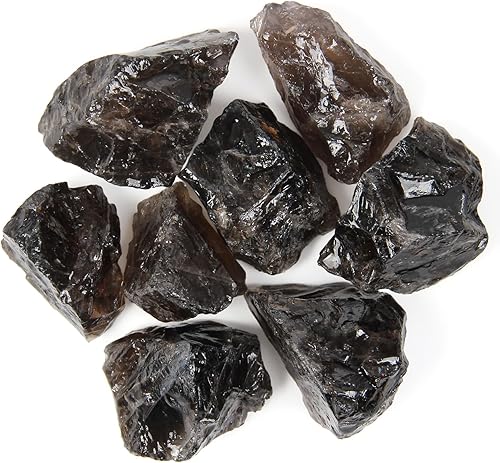 Miniatura 34 de Cristales en bruto de piedra de fluorita a granel de 1.1 lb - Piedras naturales crudas para volar, cabbing, rocas fuentes, decoración, pulido