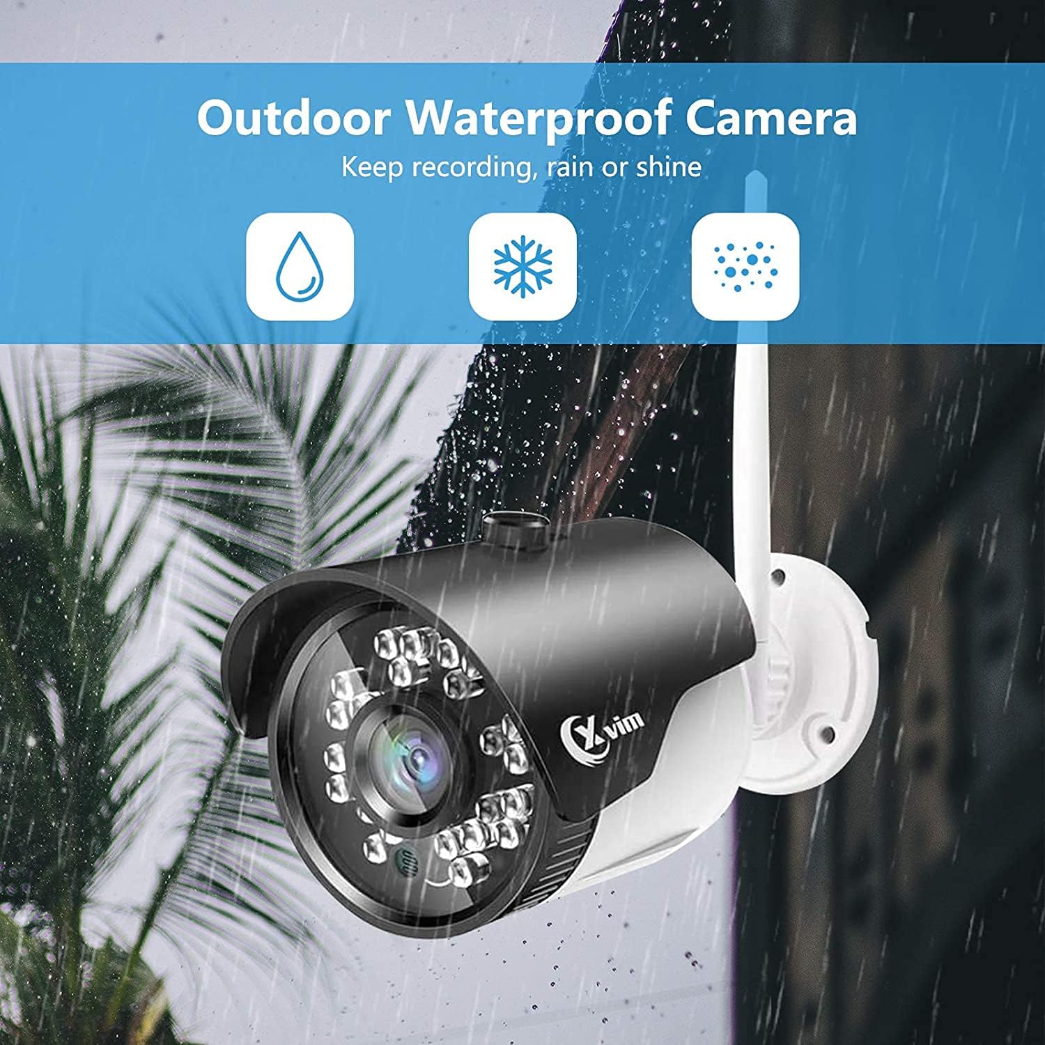 Prоmо Dіѕсоunt Uр Tо 70% оƒƒ XVIM 2MP Wireless Security Camera System, 4CH Wireless NVR Systems, 4PCS 1080P Home Security Cameras, Indoor/Outdoor Wireless Security Camera with Night Vision, Waterproof, Remote Access (NO HDD)