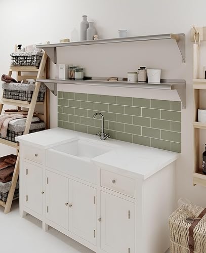 Vista 78 de AmGood Estante de pared de acero inoxidable de 60 pulgadas de largo x 8 pulgadas de profundidad Certificado NSF Estantería de metal