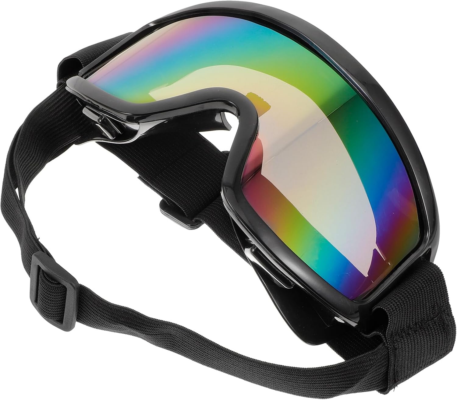 Beavorty Pet Dog Sunglasses Windproof Waterproof UV Protection Pet Goggles with Adjustable Strap for Small Breeds Outdoor Use