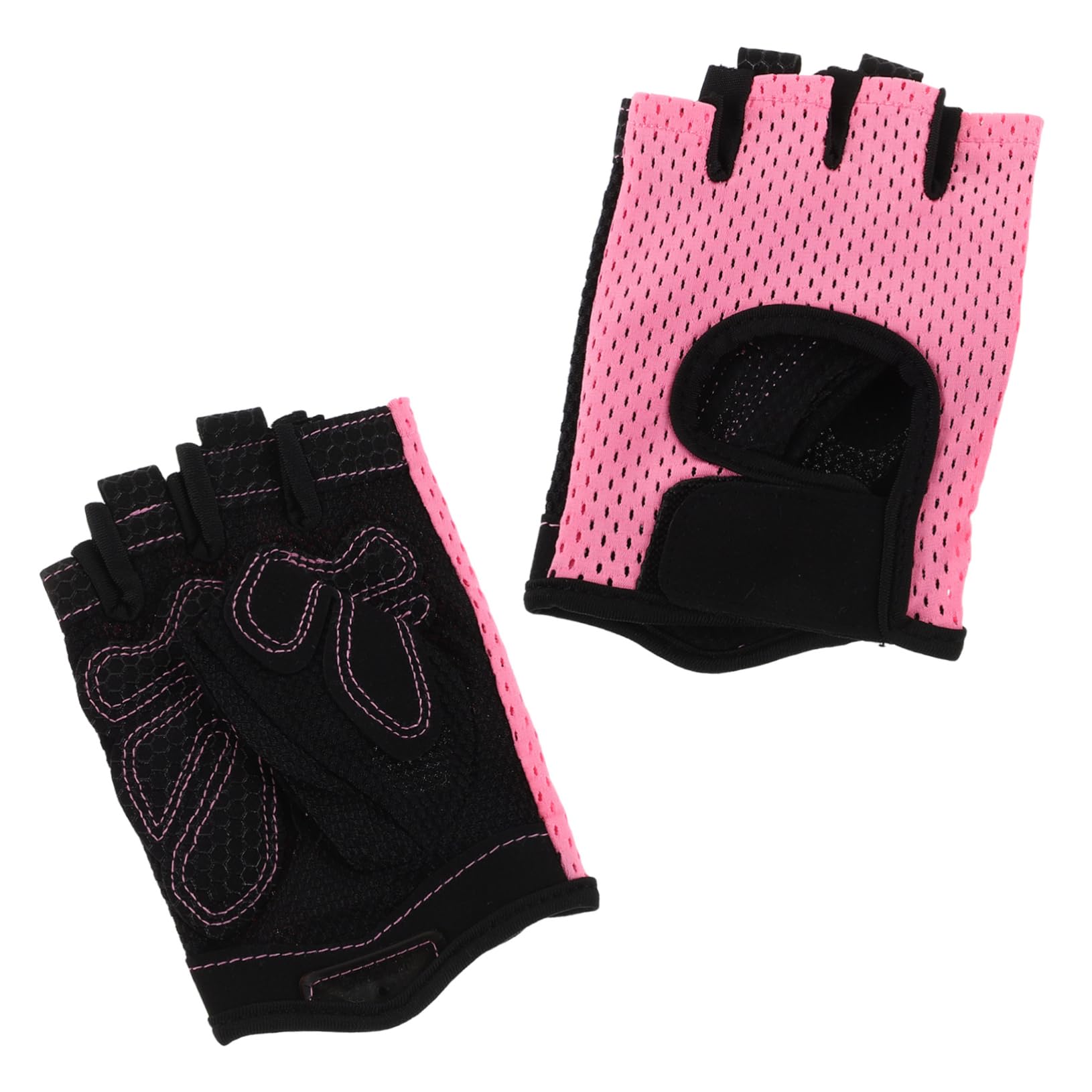 BCOATH 1 Pair Breathable Cycling Gloves: Anti-Slip Half Finger Gloves for Men and Women - Universal Sporting Gear for Gym Mountain Biking Road Cycling