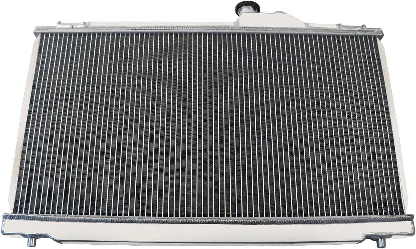 All Aluminum Radiator Compatible With Lexus IS200 IS300 2.0L 3.0L 1999 2000 2001 2002 2003 2004 2005, 3 Row Core Cooling Radiators