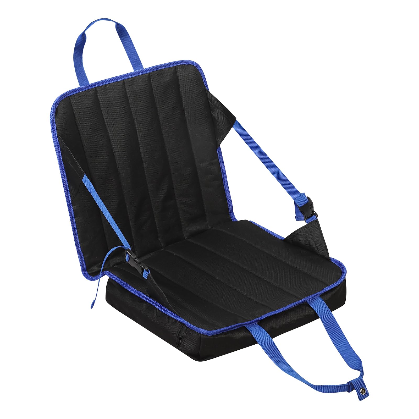 Stadium Seats for Bleachers, Portable Padded Seat Cusion with Adjustable Back Support & Cooler Bag, Comfortable Lightweight Seat for Sporting Events Outdoor Concerts Camping or Picnic