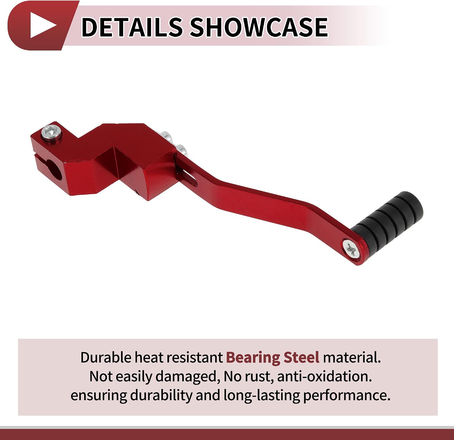 Folding Motorcycle Gear Shifter Lever for Honda CRF250 Aluminum Alloy Pedal Shift Lever Arm Red