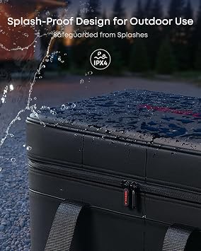 NEBULA X1 Carry Case, Designed X1 Bundle, All-in-One Storage, IPX4 Waterproof, Durable and Drop-Proof, Premium Quality, Hand and Shoulder Straps, Travel-Ready for Portable Outdoor Use
