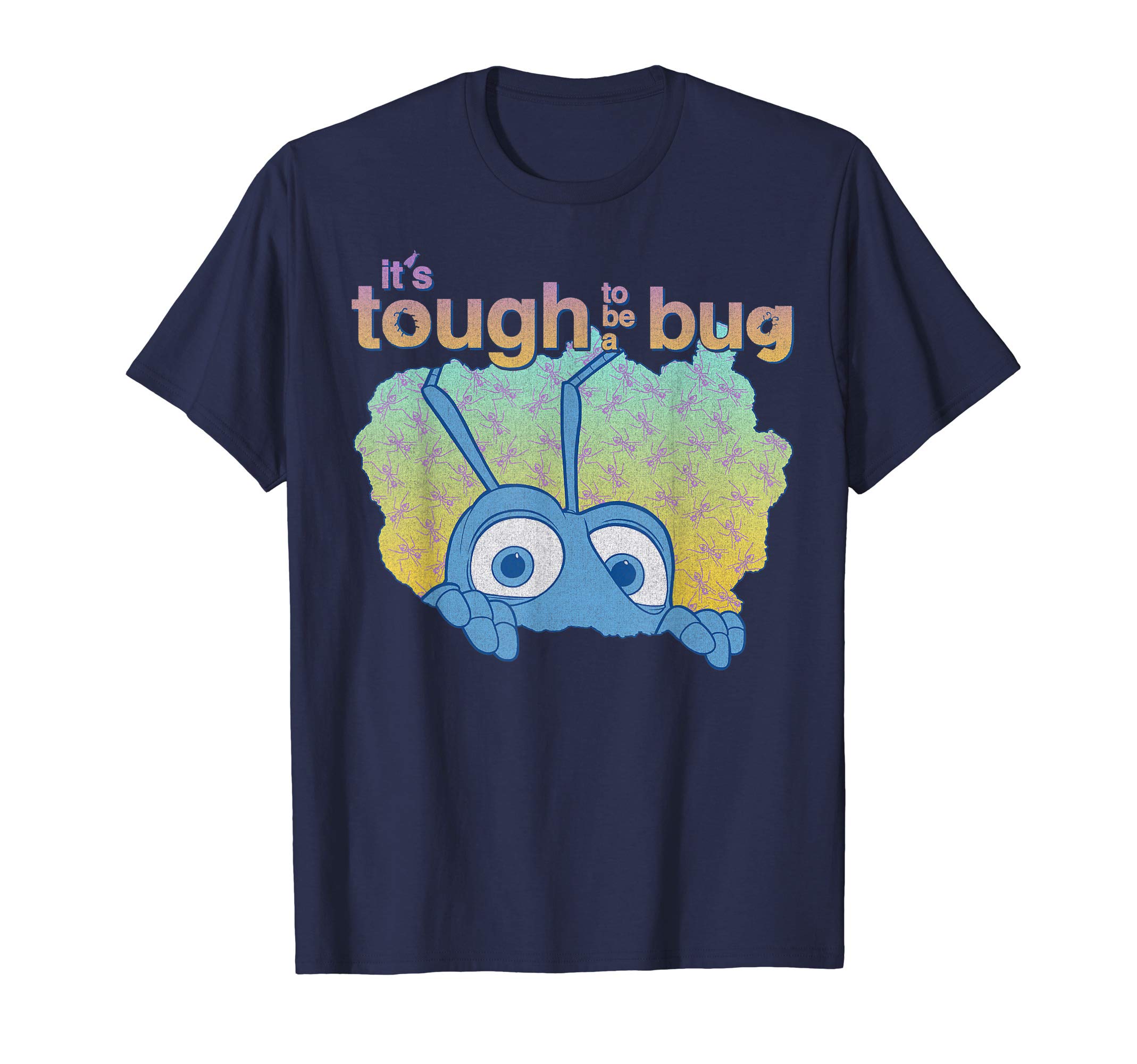 Disney Pixar A Bug's Life It's Tough To Be A Bug Panel T-ShirtOEKO-TEX STANDARD 100