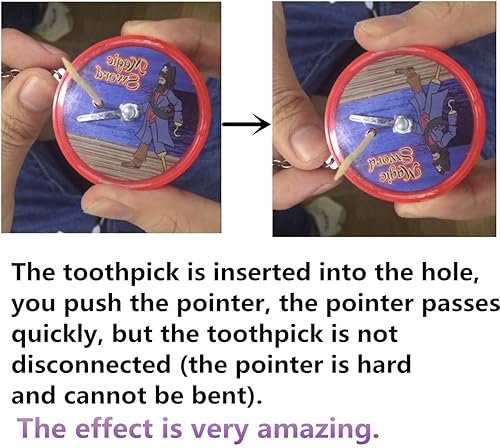 Miniatura 3 de CHENGBEI Caja mágica pirata caja secreta juguetes mágicos accesorios mágicos efecto increíble fácil de usar