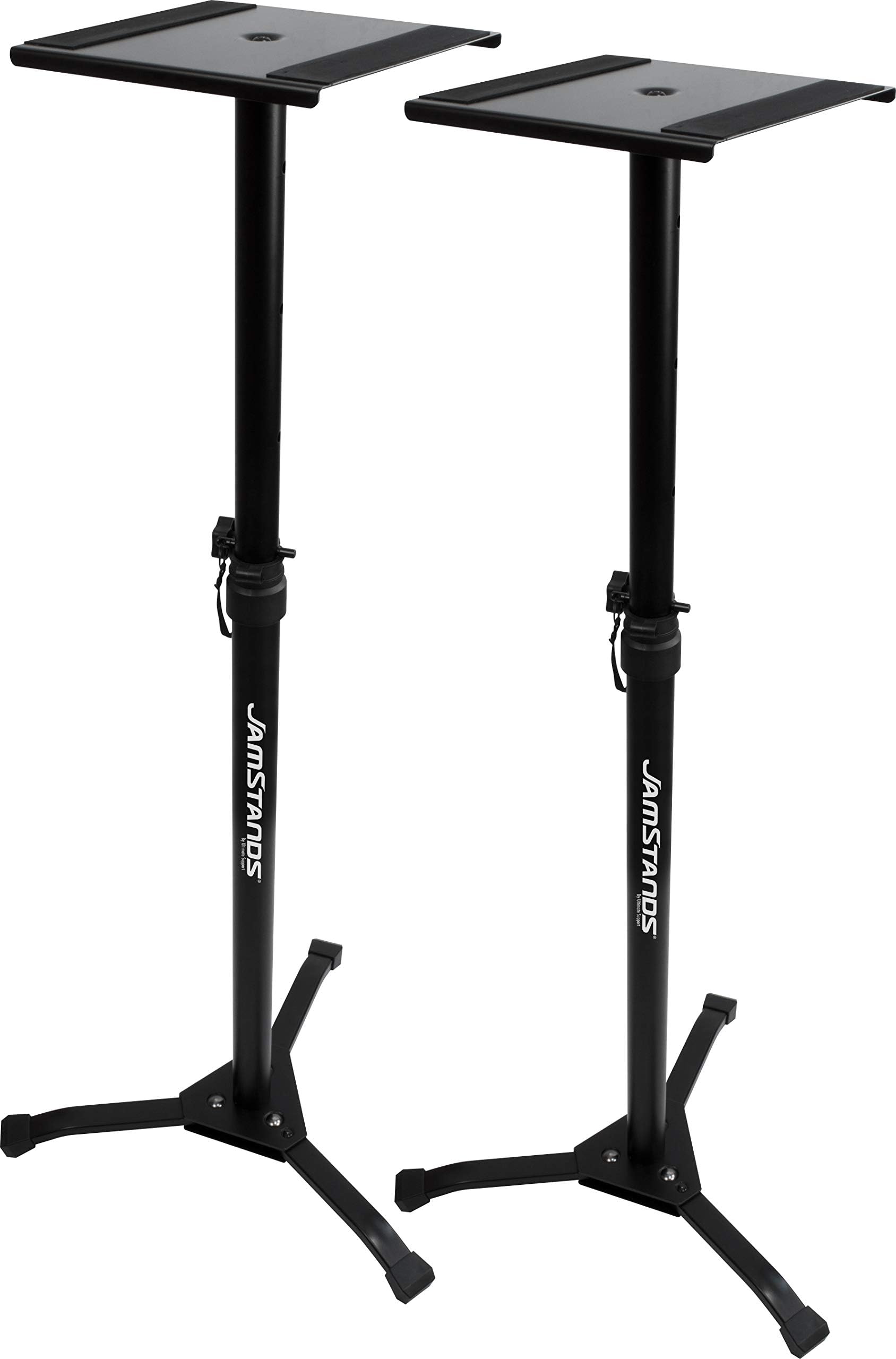 Ultimate Support JamStands Series Studio Monitor Stands (Pair), Black, JS-MS70 Plus