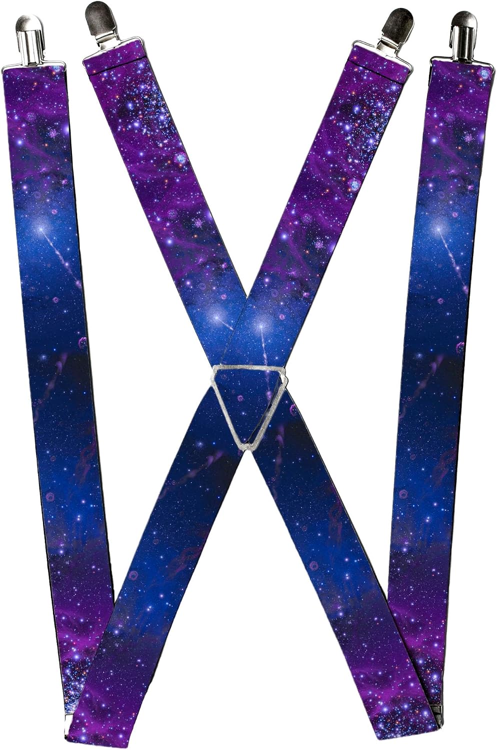 Buckle-Down Suspenders, Galaxy Blues Purples