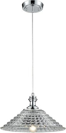 Dale Tiffany SGH17068 Paella Mini Pendant Light, 13.5" Wide, Crystal