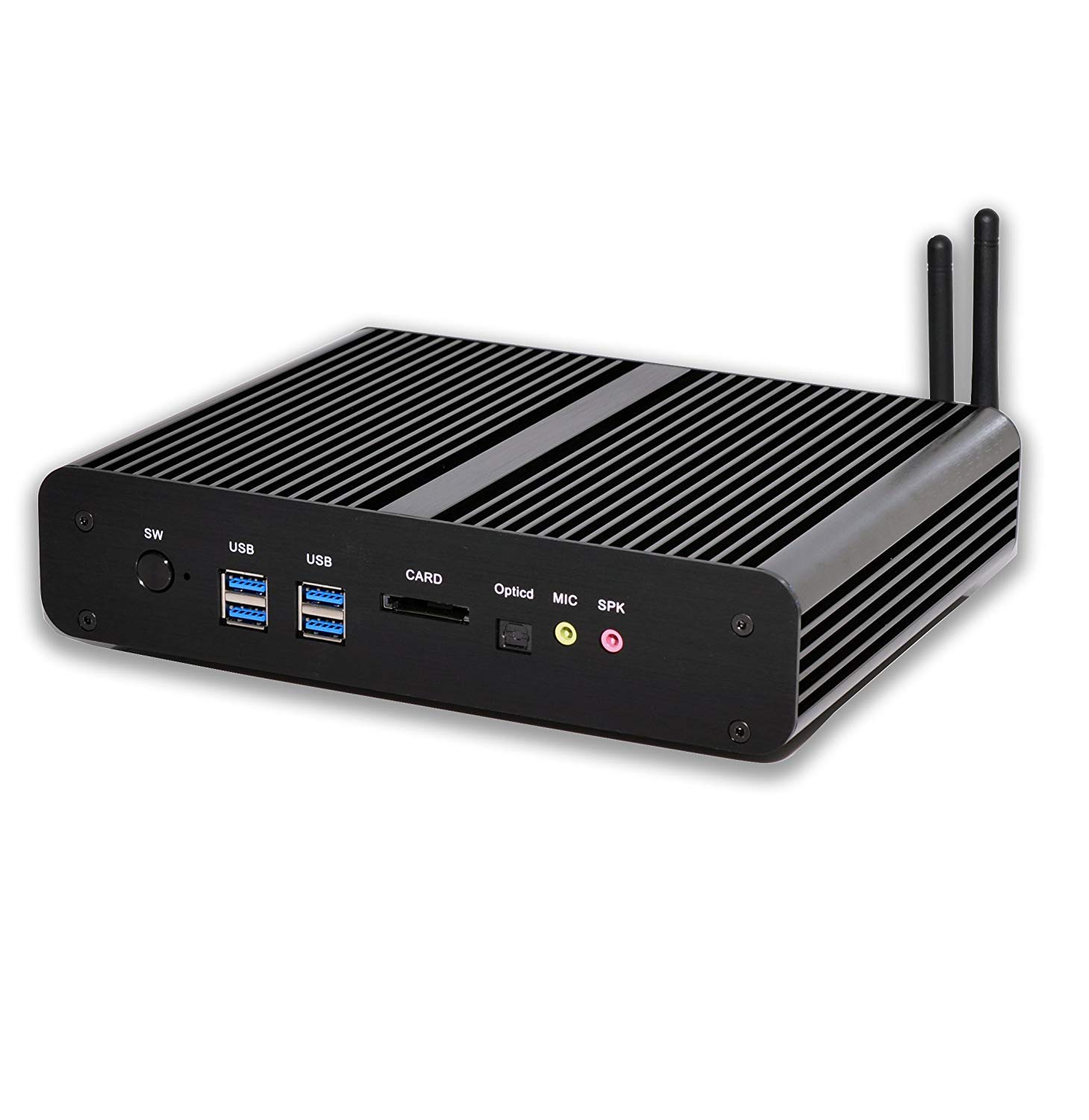 Bramley Power Intel i7-5500u Silent Fanless Quiet Mini PC HTPC IPTV (16GB RAM 500GB mSATA SSD)