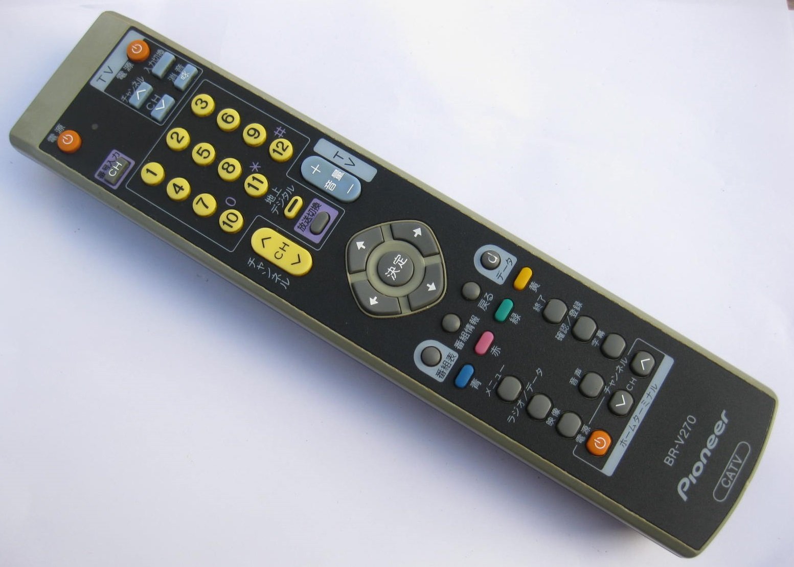 パイオニア CATVリモコン BR-V270 i8my1cf Amazon | パイオニア CATVリモコン BR-V270 | Pioneer | AV