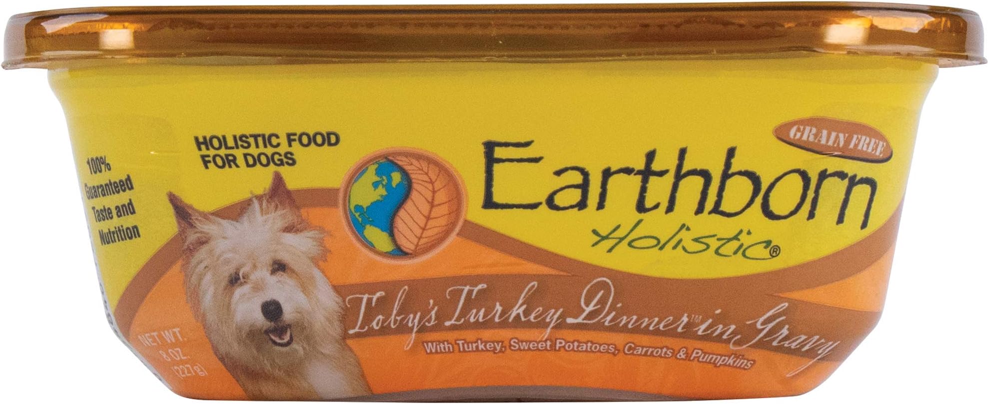 Earthborn Holistic Toby'S Turkey Dinner In Gravy Grain Free Moist Dog
