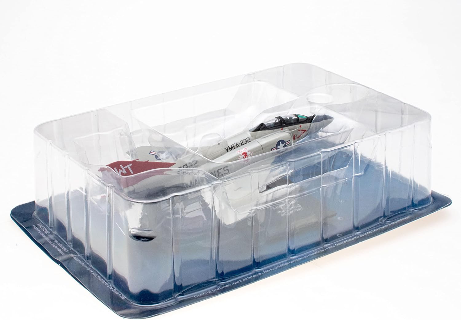 OPO 10 - 1/100 Military Fighter Aircraft Compatible with F-4J Phantom II US Marine Corps - USMC - RED Devils 1972 - CP52