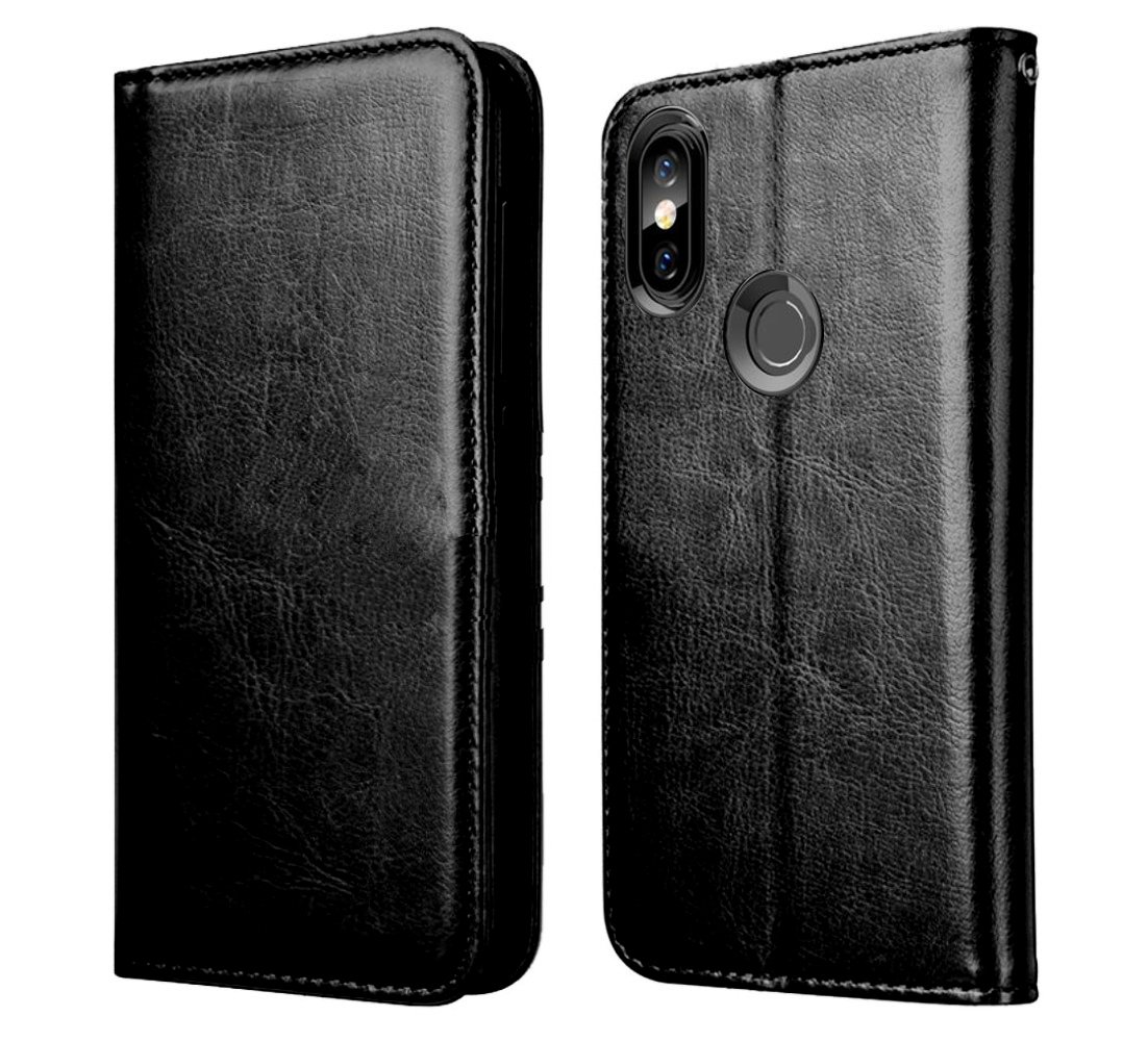 XORB Redmi Y2 Flip Cover Leather Case Premium Luxury Revel Touch Leather Cover for Redmi Y2 Black (B07F85XZBN) Amazon Price History, Amazon Price Tracker