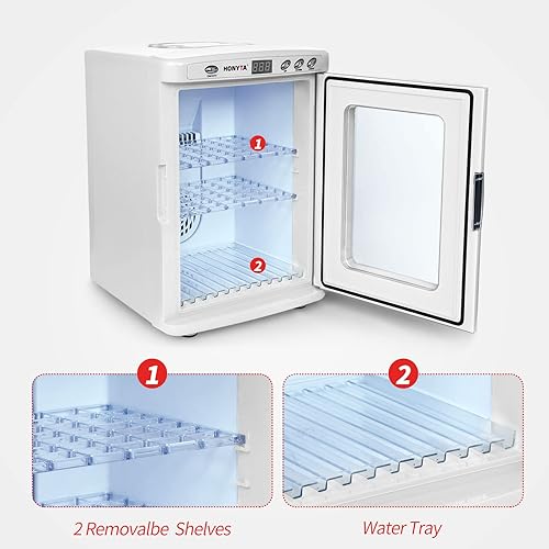 Vista 19 de RYFT Incubadoras para incubar huevos, incubadora portátil de laboratorio científico de reptiles de 25 litros con calefacción y enfriamiento de 41.0